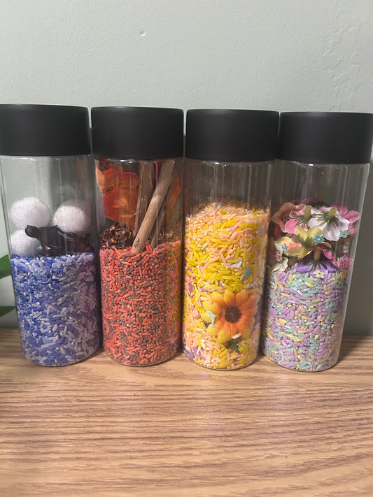 4x Season discover bottles