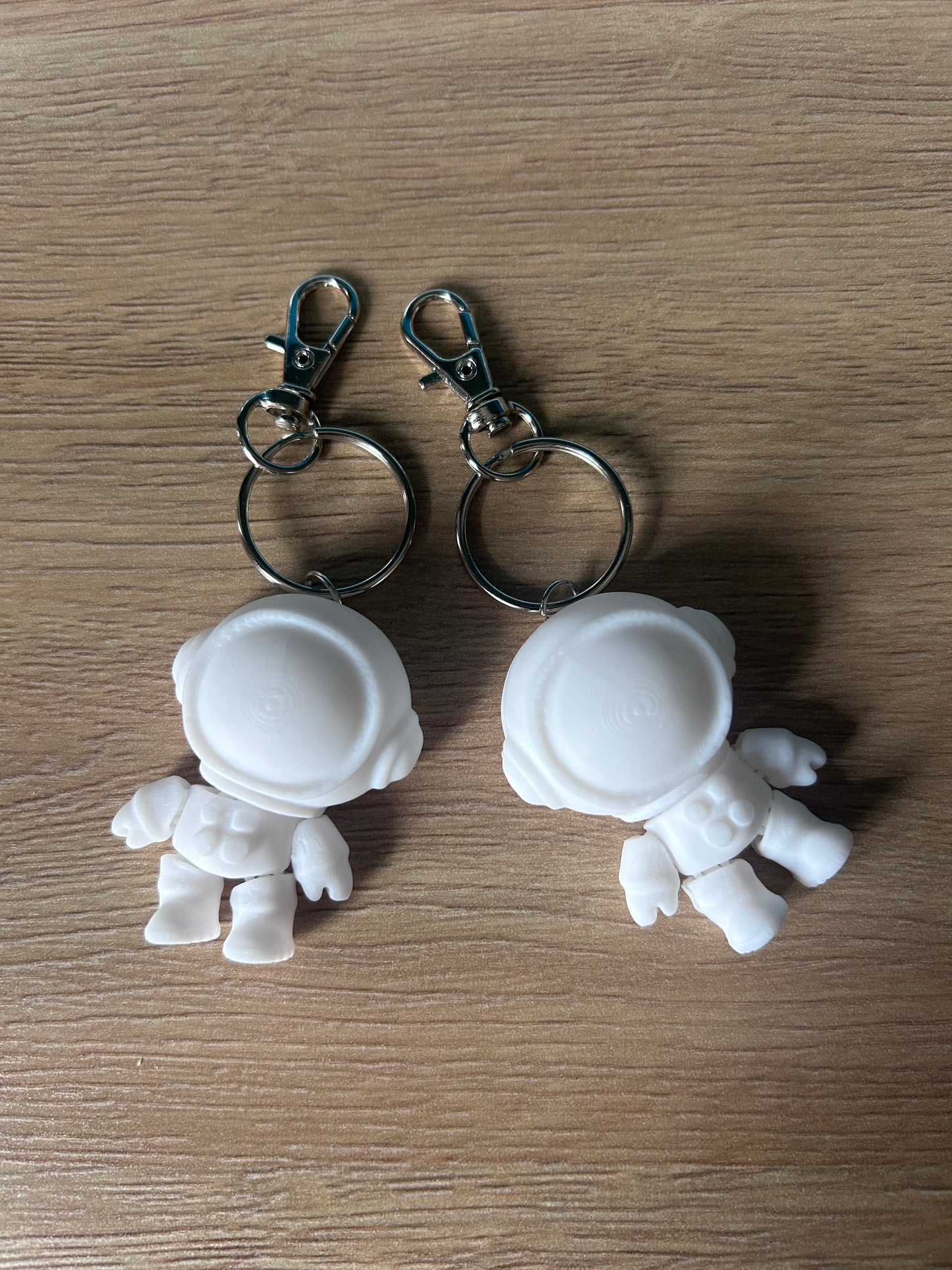 Astronaut flexi keyring