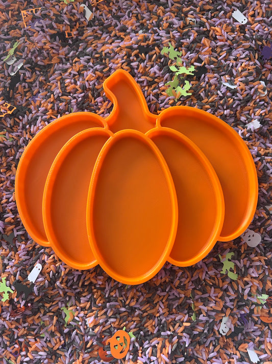 Discover Playdays Pumpkin sorting tray
