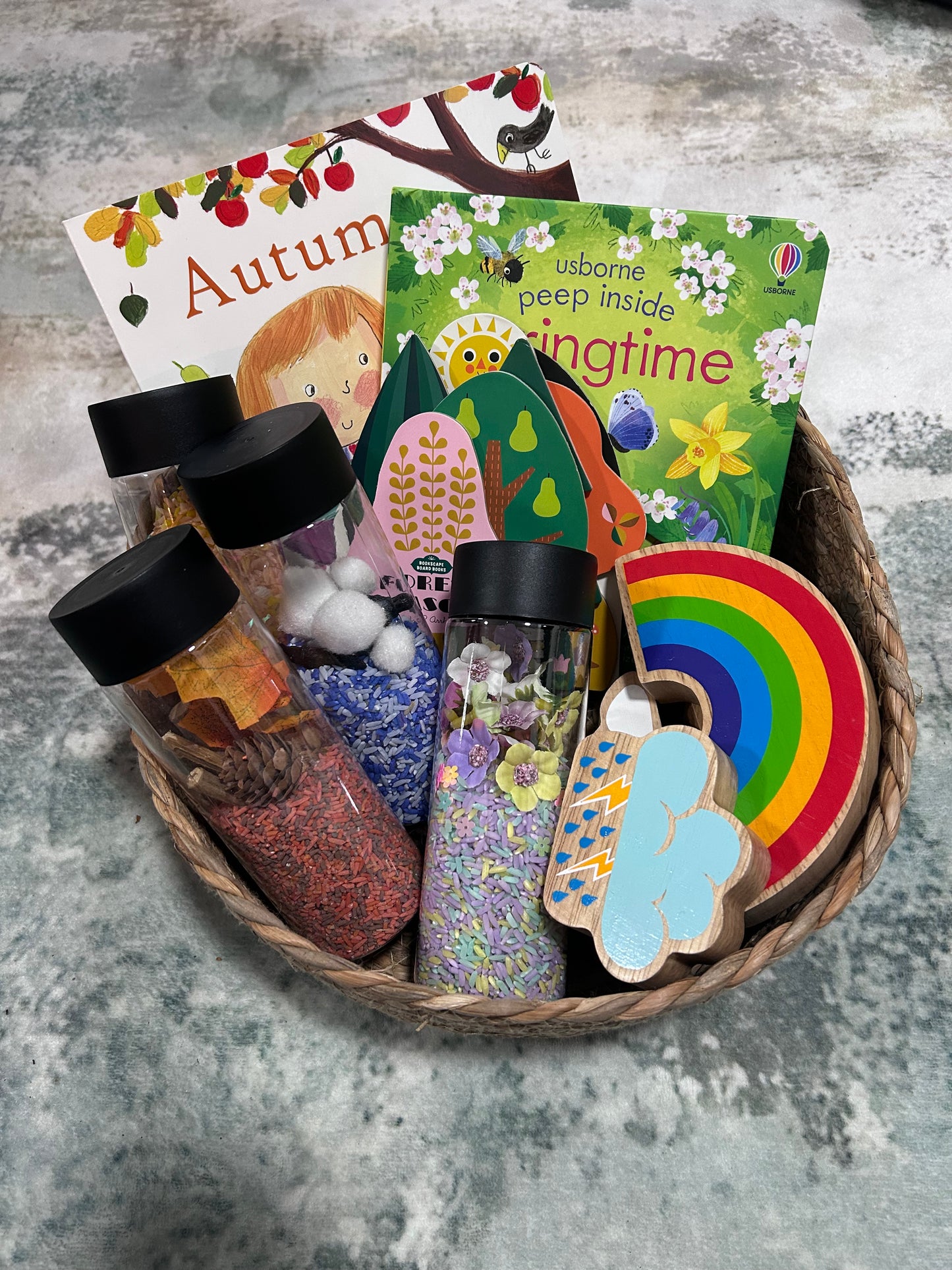 4x Season discover bottles